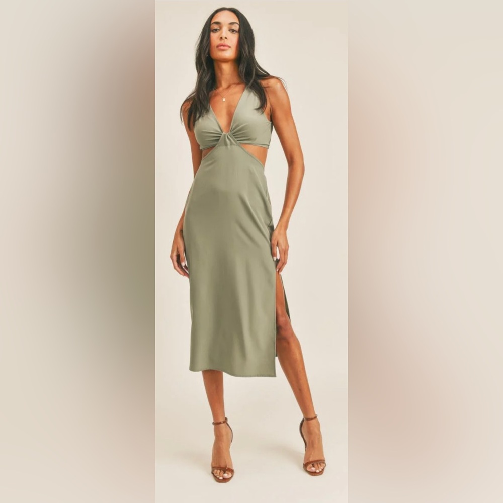 Sage dress